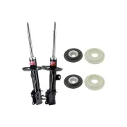 2x Front KYB Shock Absorbers + Strut Mount Kit for Opel Corsa SL A14XER 12-13