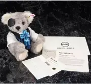 Steiff x Black Butler Book of the Atlantic Ciel Phantomhive Teddy Bear New