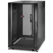 APC NetShelter SX 18U Floor Standing Rack Cabinet for Server, Storage - Black - AR3006