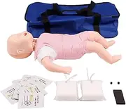CoudarTitie Infant Respiratory Care Model Training Manicin, Wear Resistant Secretly -Maneuver Teaching Tool Infarct Emergency