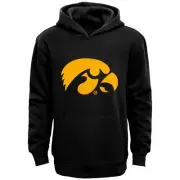 Outerstuff College NCAA Youth 8-20 Iowa Hawkeyes Primary Logo Performance Hoodie