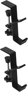 FUNOMOCYA 2pcs Table Backpack Holder Schoolbag Hook Clamp Desk Purse Hanger Safety Bag Hanger Hook Bag Storage