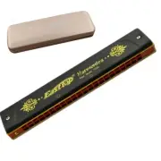 Easttop Harmonica 22Holes Professional Tremolo Key of C G Harmonica Chromatic