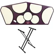 Vic Firth Heavy Hitter Quadropad with Stand - Small with Rim