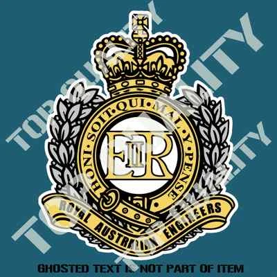 AUSTRALIAN ARMY ENGINEER CORPS PATRIOTIC MILITARY DECALS AUSTRALIANA STICKERS