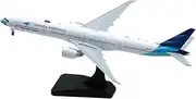 Pre-Built Model Aircraft 18CM 1/400 Scale Diecast Model Alloy Airplanes for Garuda Air B777-300ER PK-GIJ Highly Detailed Aircraft Miniature Airplane Model
