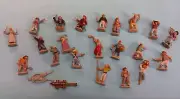 Orion 1/72 ENGLISH PIRATES 18th Century/22 NEW-Painted Figures+cannon