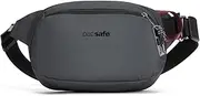 [Pacsafe] Vibe 100 4 Liter Anti Theft Fanny Pack-Fits 7 inch Tablet Waist, Slate, Slate, One Size, Vibe 100 Anti-Theft Hip and Crossbody Pack