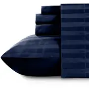Luxury Split King Sheets Set for Adjustable Bed, 100% Cotton 500 Thread Count...