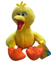 Kohls Cares Big Bird Sesame Street 14” Plush Stuffed Animal Toy YellowOrange NWT