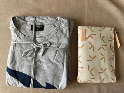 Qantas Business Class In-flight Pyjamas L/XL & Amenity Kit - brand new unused