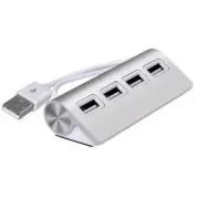 USB 2.0 Hub 4 Port USB2.0 Hub Splitter Adapter Power Charging