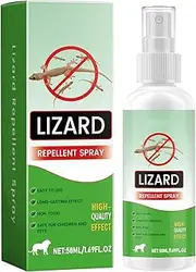 Lizard Repellents Spray Indoor | 50ml Gecko Repellents Spray with Natural Lavender Oil, Powerful Reptile, Pet-Safe for Ants, Lizards, Geckos, Home Wall Protection, Indoor