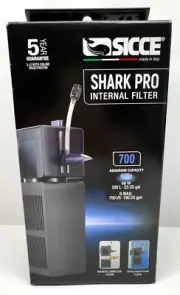 SHARK PRO 700 Internal Filter (185 gph) - Sicce