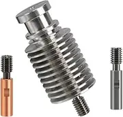 Xuegier 3D V6 Heatbreak Heatsink Kit Short Distance Upgraded Kit for Hotend