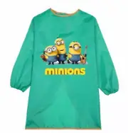 Kid Boy water resist Minions or Car Bib Back to school Apron Art Paint Smock