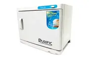 23L White UV Electric Towel Warmer Steriliser Cabinet Beauty Spa Heat Sanitiser