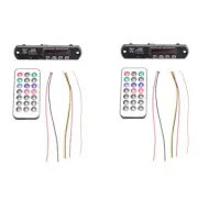 Bluetooth MP3 5.0 Decoder Board DC 5V 12V Support TF USB AUX for Car Phone J2Q2