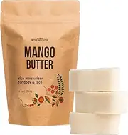 Mango Butter by Better Shea Butter - Pure & Fresh - Amazing Moisturiser, Use Alone or in DIY Body Butters, Soaps, Lotions and More - Lighter Consistency than Shea Butter - Unscented - 240ml