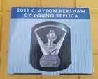 CLAYTON KERSHAW 2011 Cy Young Award Replica Plaque Los Angeles Dodgers SGA NEW!!