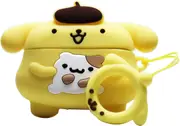 Monster Design Case for Apple AirPods Pro Case Cartoon Cover Silicone Shockproof 3D Cute Kawaii Protective Case (Airpods Pro, Cute Puppy)