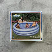 RARE Vintage 1999 Wet Set Intex #58446 Inflatable Kids 66" x 16" Pool Sealed