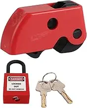 Circuit Breaker Lockout Device, Universal Compact Lockout Tagout Breaker Lock Safe Simple Installation Circuit Breaker Lockout Set for Industrial, Chemical, Electric Power