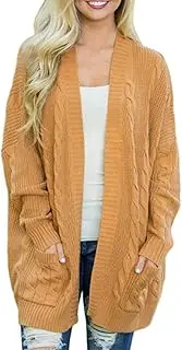 [Legou] Women's Long Sleeve Open Front Winter Sweater