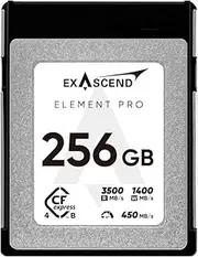 Element Pro CFexpress 4.0 Type B Memory Card 1400MB/s Write Speed 3500MB/s Read Speed, Flawless 8K & 12K Video Capture at 120fps and Continuous Shooting (12K Pro 4.0, 256GB)