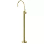 Phoenix Tapware Vivid Slimline Floor Mounted Bath Mixer (Brushed Gold)