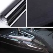 5D Carbon Fibre Vinyl Car Wrap Sheet Film Sticker Air Bubble UK 30*152cm (for: Renault)