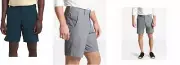 The North Face Men's Flat Front Adventure Short Gray, Blue 38R, 40R