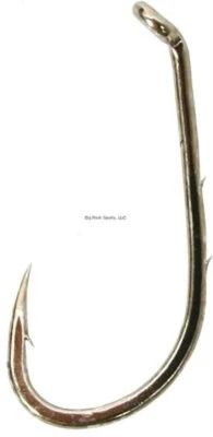 Gamakatsu Baitholder Hook #4 Needle Point Shank Ringed Eye NS Black 10/Pk 05108