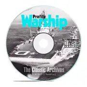 Profile Publications Warships, 40 Vintage Magazines, Battleship War WW1 WW2 DVD