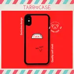 IPHONE COVER 矽膠 4 層防震嘿嘿出租車