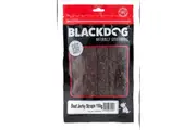Blackdog Beef Jerky Straps Natural Dog Chew Treats 150g