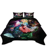 Cute Kids Fantasy Art Alice Adventures Coverlet