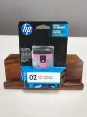 Genuine HP 02 Light Magenta Ink Cartridge C8734W New and Sealed