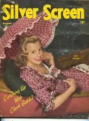 MAG: Silver Screen-June Allyson-Cecil B. DeMille-Robert Mitchum-Clark Gable-A...
