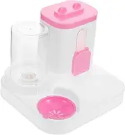BESPORTBLE Automatic Pet Feeder and Water Dispenser Cat Food and Water Bowl for Cats and Dogs Capacity Automatic Dispensing System Easy to Clean Stylish Pet Accessory