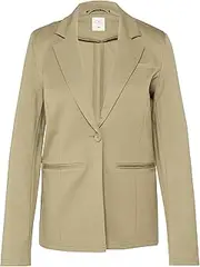 [Q/S designed by] Women's Interlock Jersey Blazer - Elegant & Comfortable for Business & Celebrations