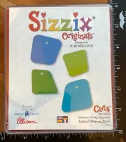 NEW Sizzix Originals Cuts 38-1053 Charms Funky Squares Die by Lori Bergmann