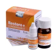 D-Tech Restore+ Condensable Radiopaque Strontium Based Glass ionomer Cement.