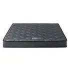Queen Size Grey Tight Top Mattress 16cm Medium Firm Bonnell Spring Support N16-Q