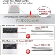 MacBook Air 13 inch Case A2337 M1 A2179 A1932 2022 2021-2018 Re Compatible with