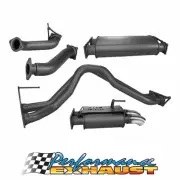 RXD Twin 3" DPF Back Exhaust for Landcruiser VDJ200R 4.5L (10/2015 on) Muffler (for: Toyota)