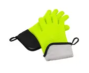 Heat Resistant Gloves,BBQ Gloves,Grilling Mitts,Cooking Grill Gloves