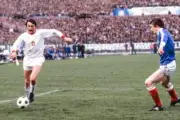 Antonin Panenka Of Czechoslovakia And Leonard Specht Of France 1979 OLD PHOTO