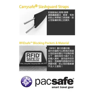 【澳洲 Pacsafe】Coversafe™ X75 RFID掛式護照-灰 出國 旅遊 度假 10148103