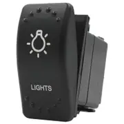 Switch Boss Dual Green LED Laser Etched Rocker Switch - Lights